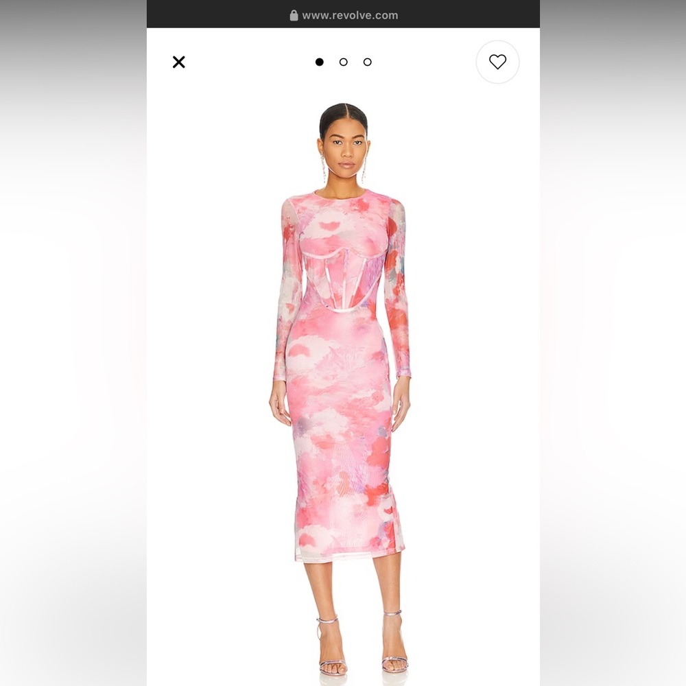 Bardot: Lena Mesh Midi Dress in Wildflower 👗